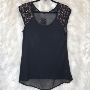 HeartSoul Black blouse. Size M